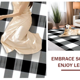 Elegant Reversible Geometric Style(Black)