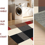 Chic Rustic Monochrome Checker Design(Beige)