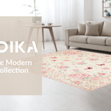 Lush Botanical Print Serenity Theme(Beige)