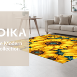 Charming Yellow Garden Motif(Yellow)