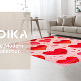 Lively Heartfelt Rustic Appeal(Red)