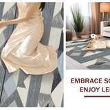 Stylish Reversible Linear Motif(Blue)