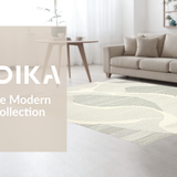 Contemporary Creamy Curved(Beige)