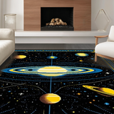 Celestial Black Orbit Design(Black)