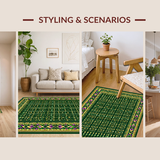 Colorful Trellis Inspired Design(Green)