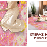 Vibrant Distressed Tribal Aesthetic(Pink)