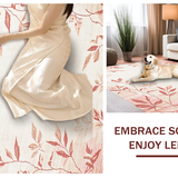Delicate Muted Botanical Silhouette(Beige)
