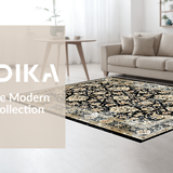 Vintage Inspired Botanical Design(Black)
