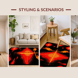 Contemporary Volcanic Color Fusion(Red)