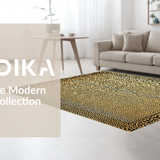 Ultra Soft Area Rug, Non Slip, Stain Resistant, Washable Area Rugs for Living Room, Bedroom, Dynamic Animal Print Visual Charm(Beige)