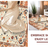 Lively Flower with Vintage Charm(Beige)