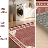 Chic Transitional Textured Design(Red)