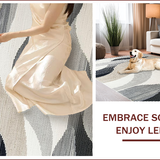 Sophisticated Grey Geometric Motif(Gray)