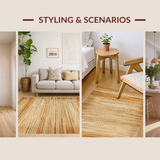 Elegant Rustic Tassel Accents(Beige)