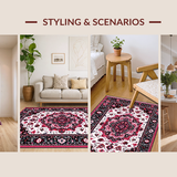Sophisticated Round Geometric Accent(Black)