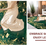 Contemporary Whimsical Garden Scene(Green)