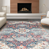 Cozy Tiled Earth Tone Design(Blue)