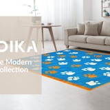 Colorful Rural Pet Design(Blue)