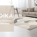 Chic Contemporary Arch Motif(Beige)