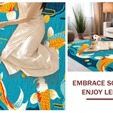 Joyful Coastal Vibe Bath Decor(Blue)