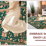 Floral Vintage Green Elegance(Green)