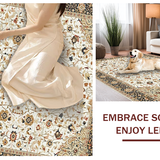 Cozy Woven Diamond Design(Ivory)