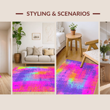 Cheerful Pastel Rainbow Vibe(Pink)