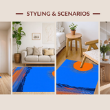 Bold Graphic Color Splash(Blue)