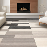 Ultra Soft Area Rug, Non Slip, Stain Resistant, Washable Area Rugs for Living Room, Bedroom, Sleek Contemporary Multi-Hued Pattern(Beige)