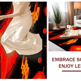 Contemporary Volcanic Color Fusion(Red)