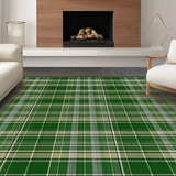 Contemporary Neutral Geometric Arrangement(Green)