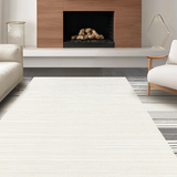 Contemporary Neutral Linear Design(White)