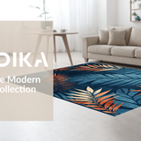 Coastal Tropical Leaf Arrangement(Blue)