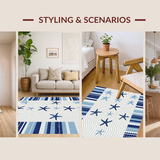 Contemporary Gray and Blue Design(Blue)