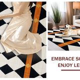 Elegant Symmetrical Trellis Design(Black)