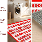 Funky Heart Motif Aesthetic(Red)