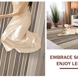 Contemporary Geometric Family Name(Beige)