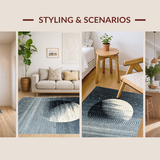 Elegant Circular Space Art(Gray)