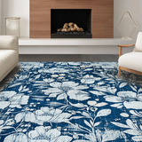 Cozy Vintage Trellis Inspiration(Blue)