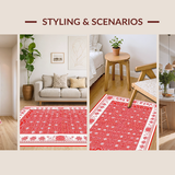 Lively Cartoonish Spider Visual Appeal(Red)