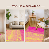 Playful Ombre Textured Appeal(Pink)