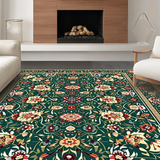 Classic Diamond Patterned Throw(Green)