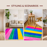 Joyful Circular Color Splash(Blue)