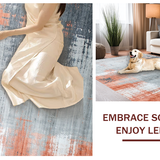 Dynamic Abstract Color Flow(Gray)