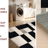 Warm Cozy Checkerboard Layout(Black)