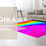 Chic Multicolor Contemporary Flair(Blue)