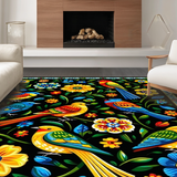 Eclectic Cultural Floral Fusion(Black)