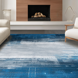 Sophisticated Tiled Abstract Aesthetic(Blue)