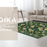 Cozy Earth Tone Trellis Design(Green)