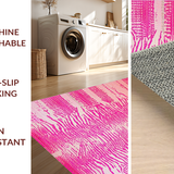 Bright Pink Funhouse Decor Style(Pink)
